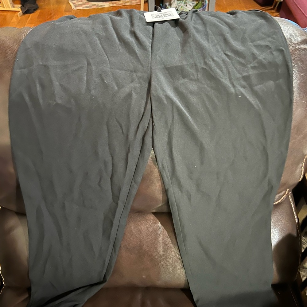 Agnes & Dora crop tuxedo trouser pants XL